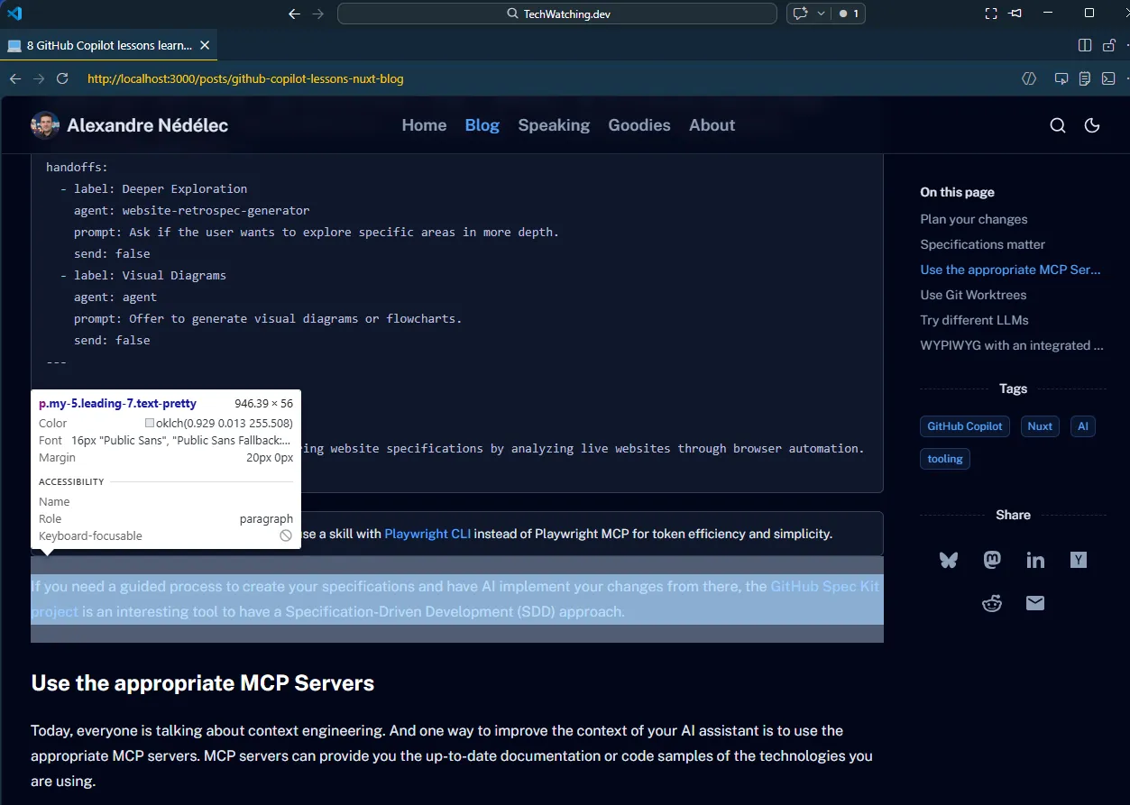 VS Code Integrated Browser